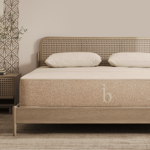 The Birch Natural Mattress in a bedroom scene